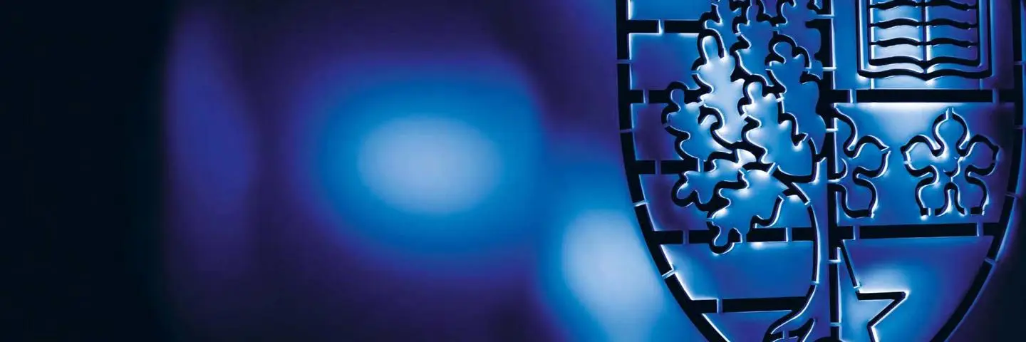 Heriot-Watt Shield in blue