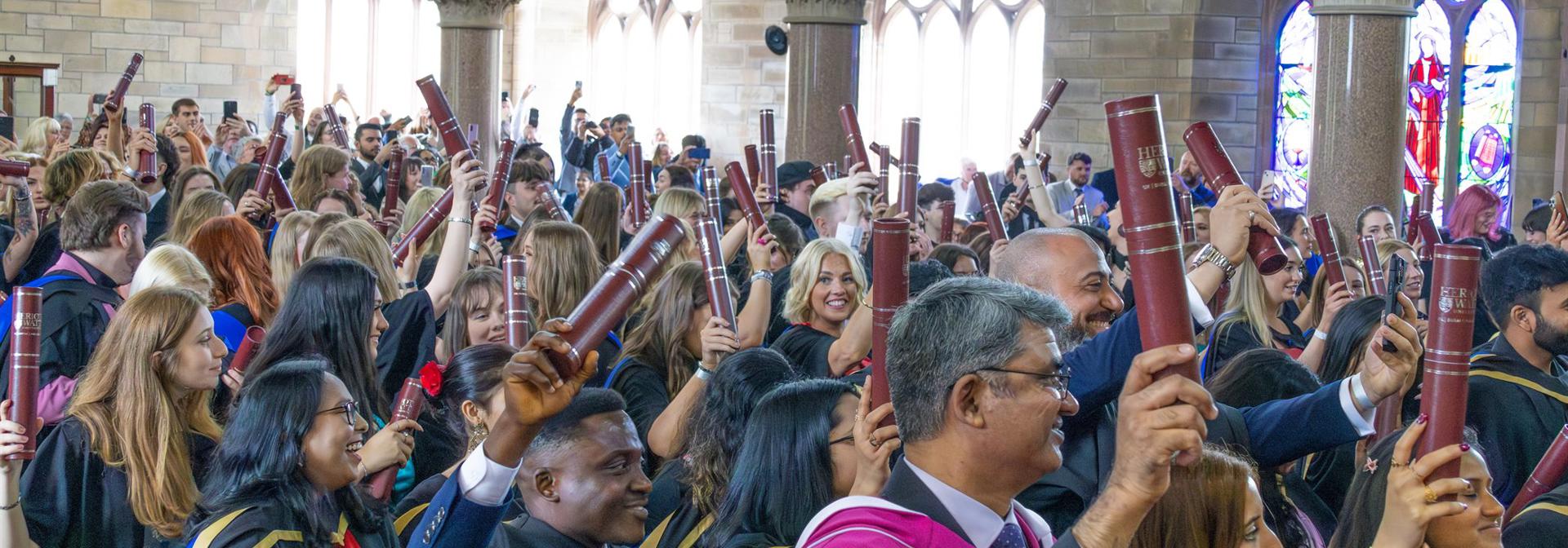 Leave a legacy gift image with graduates