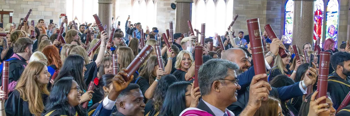 Leave a legacy gift image with graduates