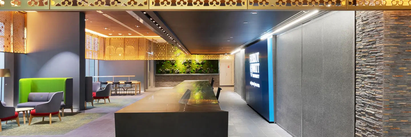 Dubai campus reception