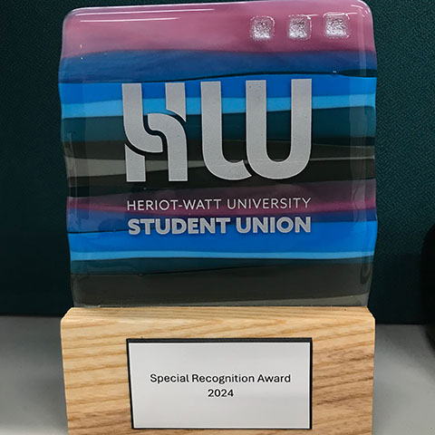 HWU Special recognition award 2024