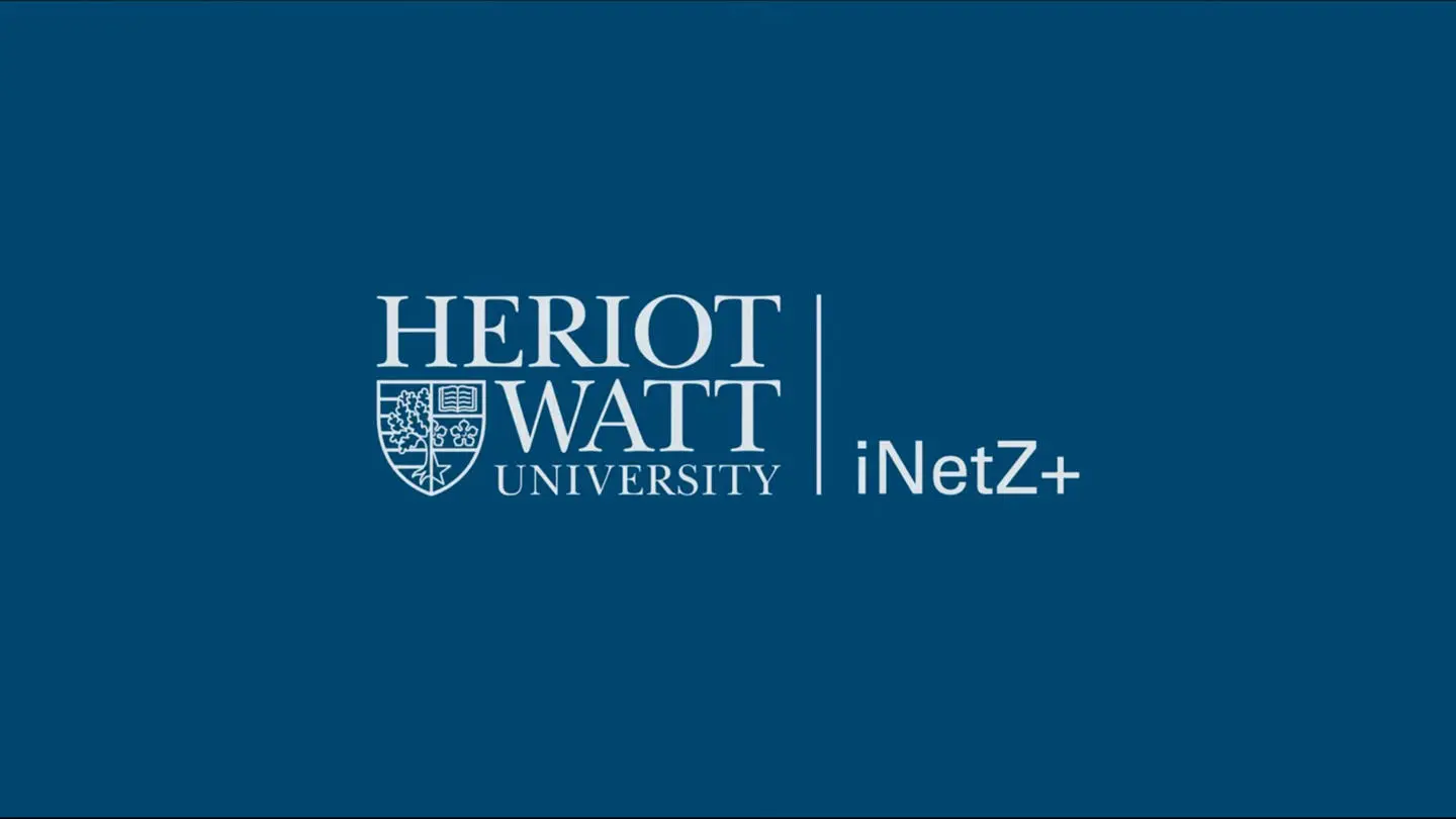 A cover image that says 'Heriot-Watt University - iNetZ+'