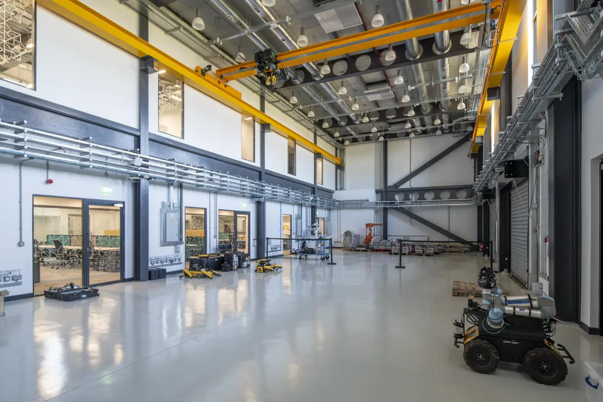 National Robotarium RAS lab Photography by Paul Zanre