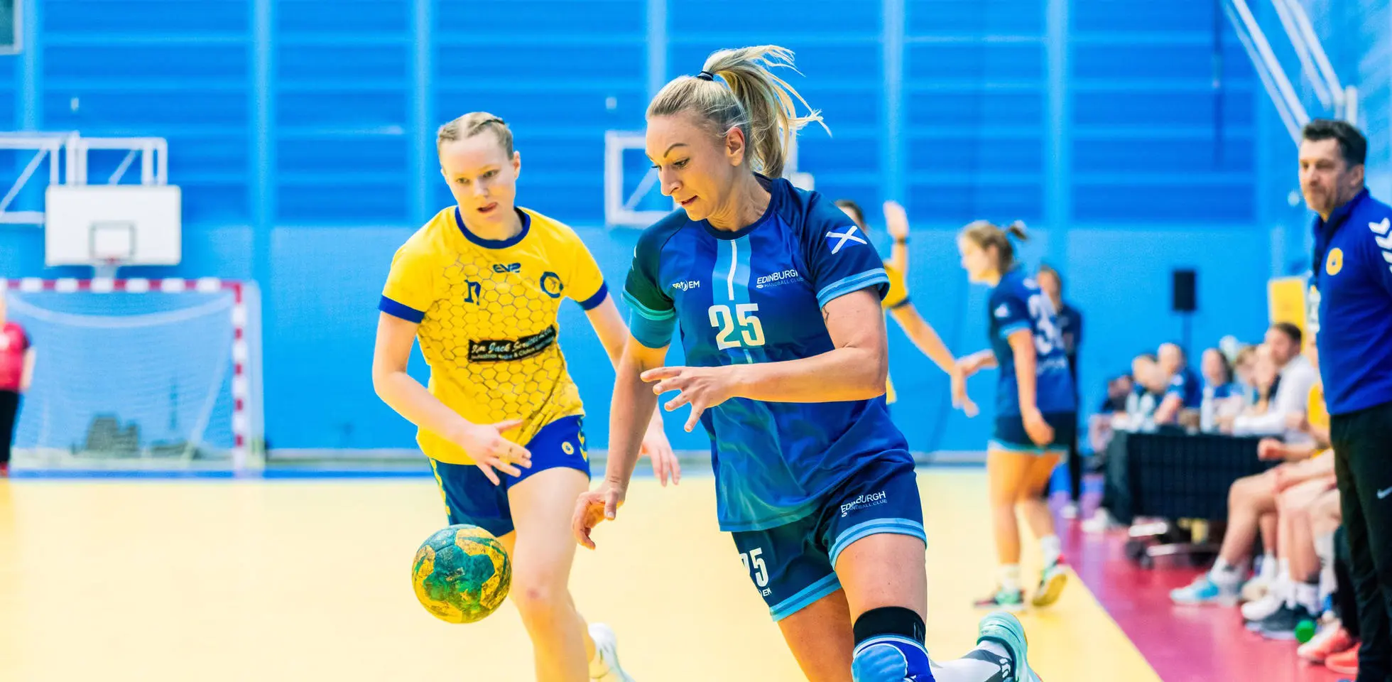 The British Handball Super Cup 2024 Women’s Finals at Oriam. Photo by Max van Kooy.