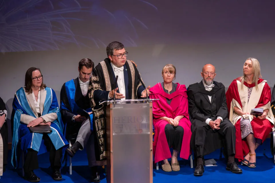 Professor Richard A. Williams, Principal and Vice-Chancellor