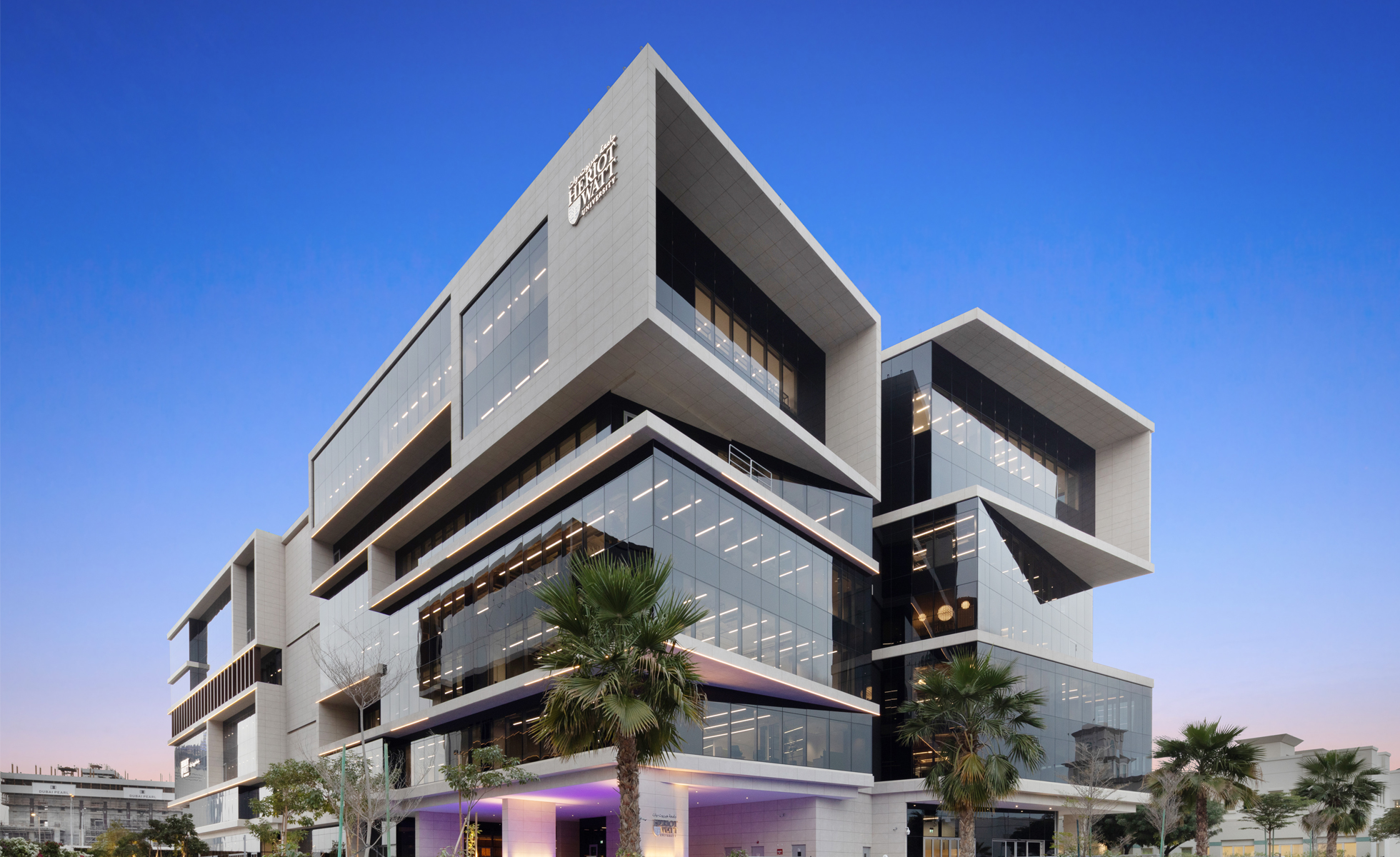 Heriot-Watt Dubai campus exterior 