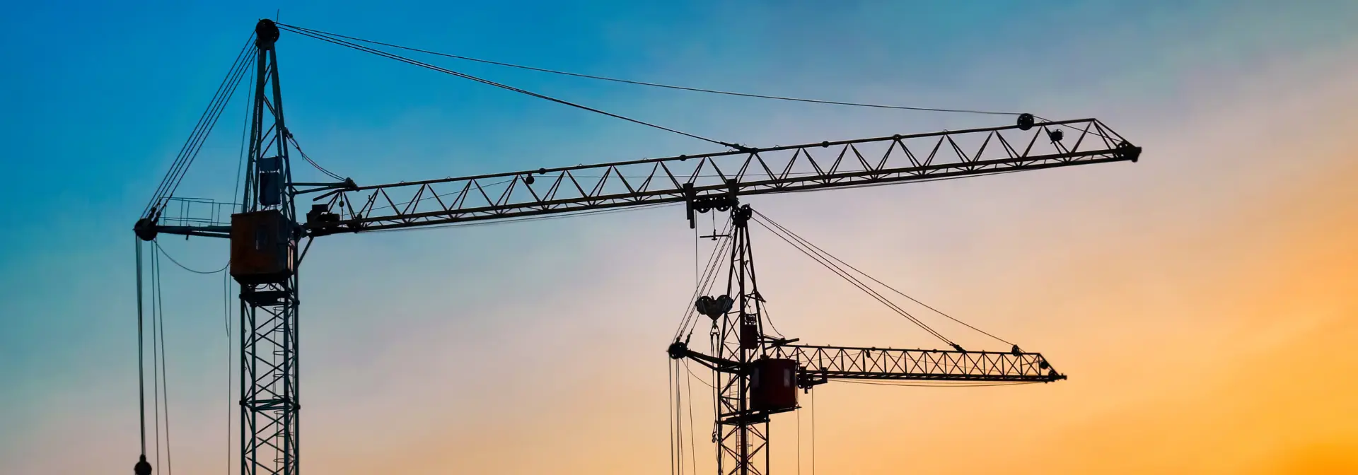 Construction cranes