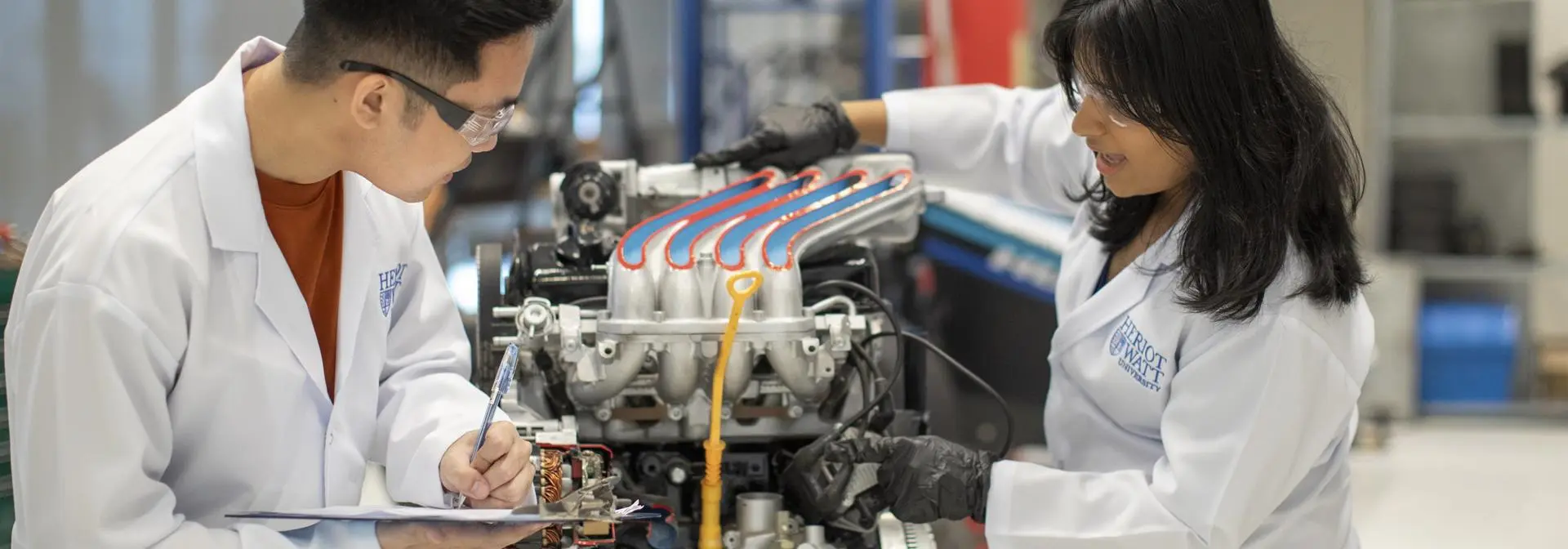 Dubai engineering students