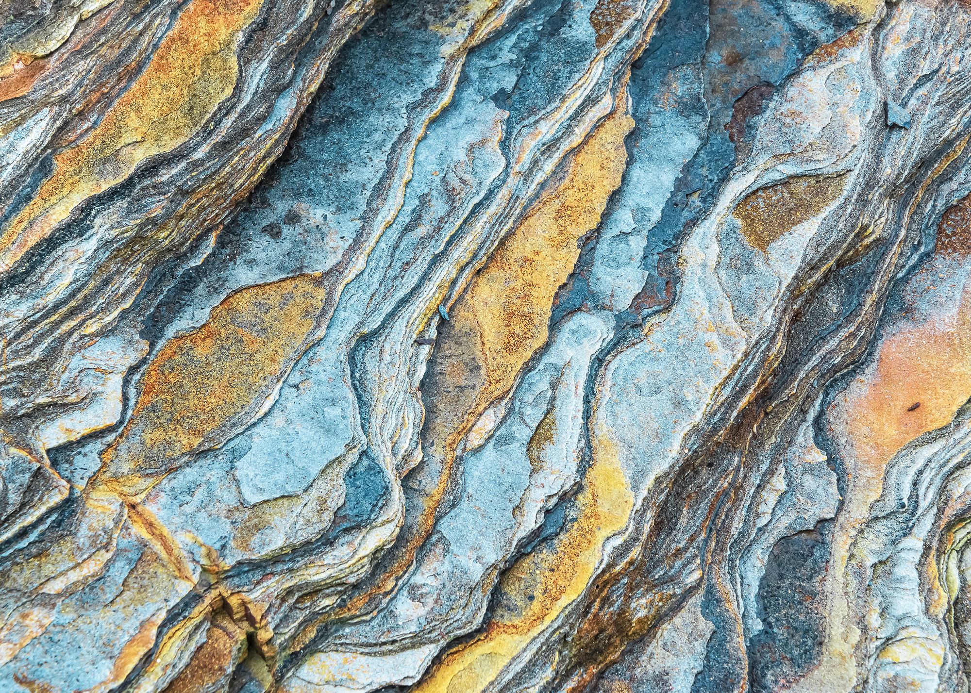 Rock layers.