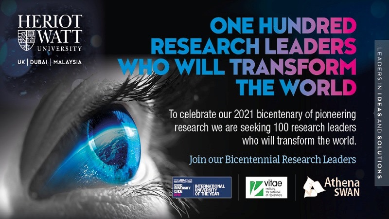 One hundred research leaders who will transform the world
