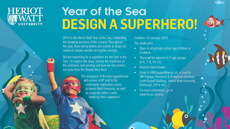 Year of the Sea - Design a Superhero!