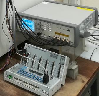 Virtual instrument machine for frequency sweep measurements